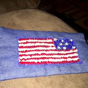 Cute American flag wallet